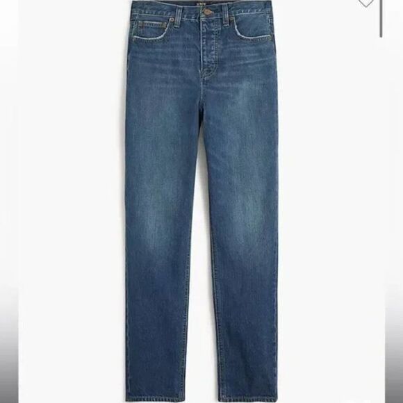 J. Crew Factory BX530 Premium Edition High-rise Straight Jeans size 25 Tall NWT - Picture 1 of 15